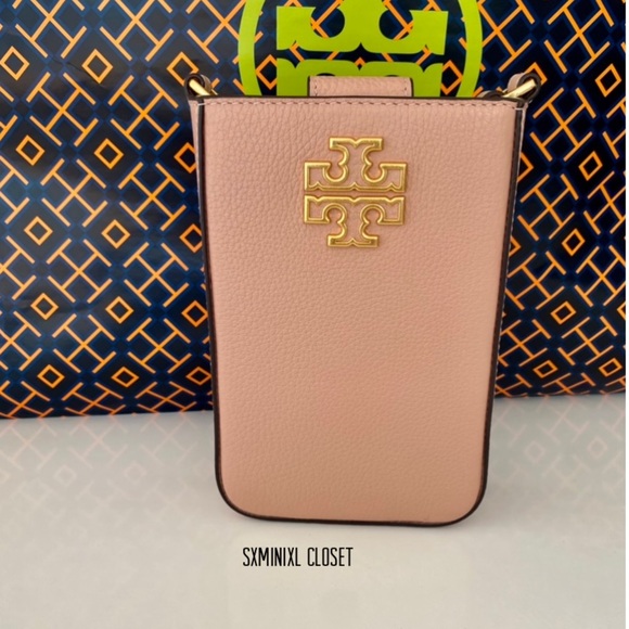 🎀SOLD🛍NEW🛍Tory Burch Britten phone crossbody bag/shoulder bag/leather - Picture 2 of 9